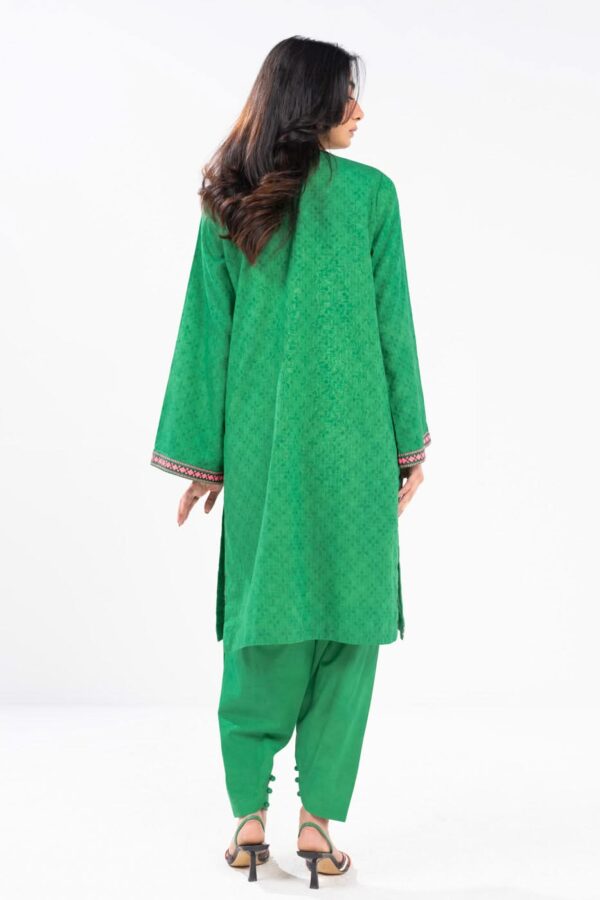 Al Karam Fw57 Green Unstitched Winter Collection