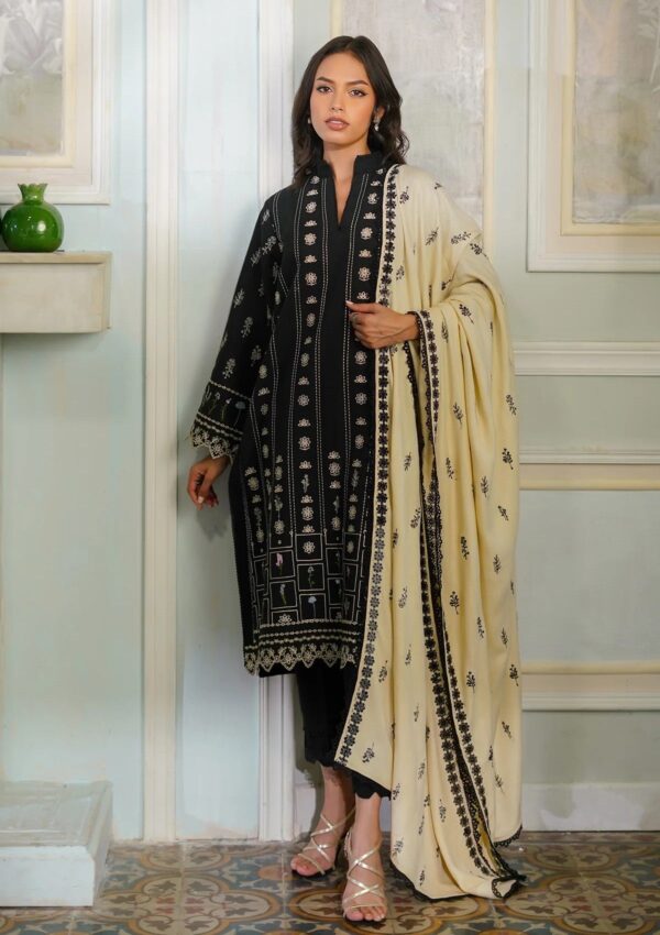 Sahar - Print Edit Ca-24-V1-02 Print Edit - 3 Piece Unstitched Winter Collection