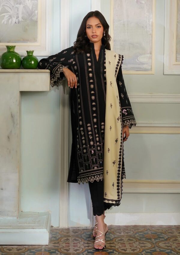 Sahar - Print Edit Ca-24-V1-02 Print Edit - 3 Piece Unstitched Winter Collection