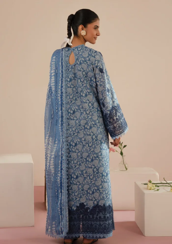 Afrozeh AFC25 05 Kalina Floral Charm Luxury Lawn Collection - Image 2
