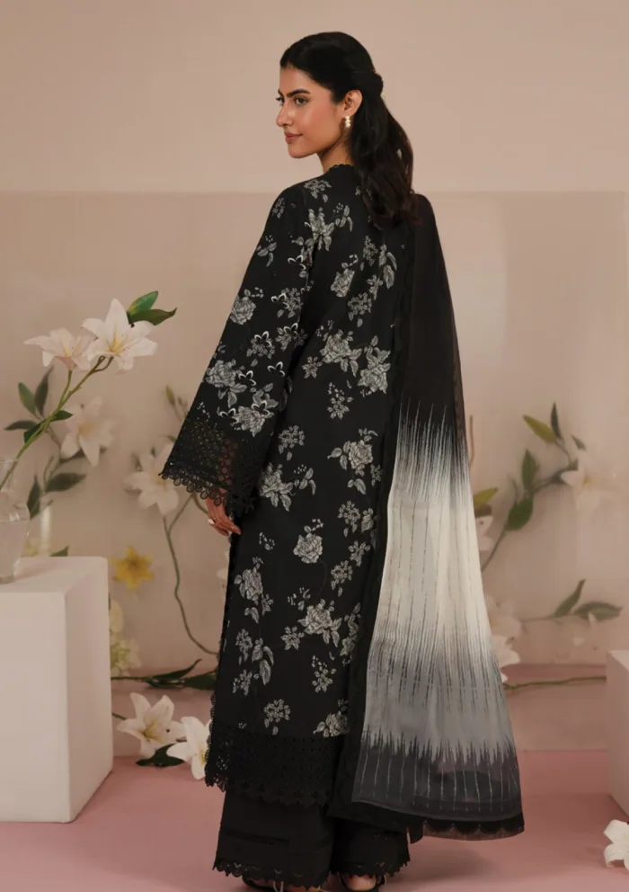 Afrozeh AFC25 07 Lupine Floral Charm Luxury Lawn Collection - Image 2