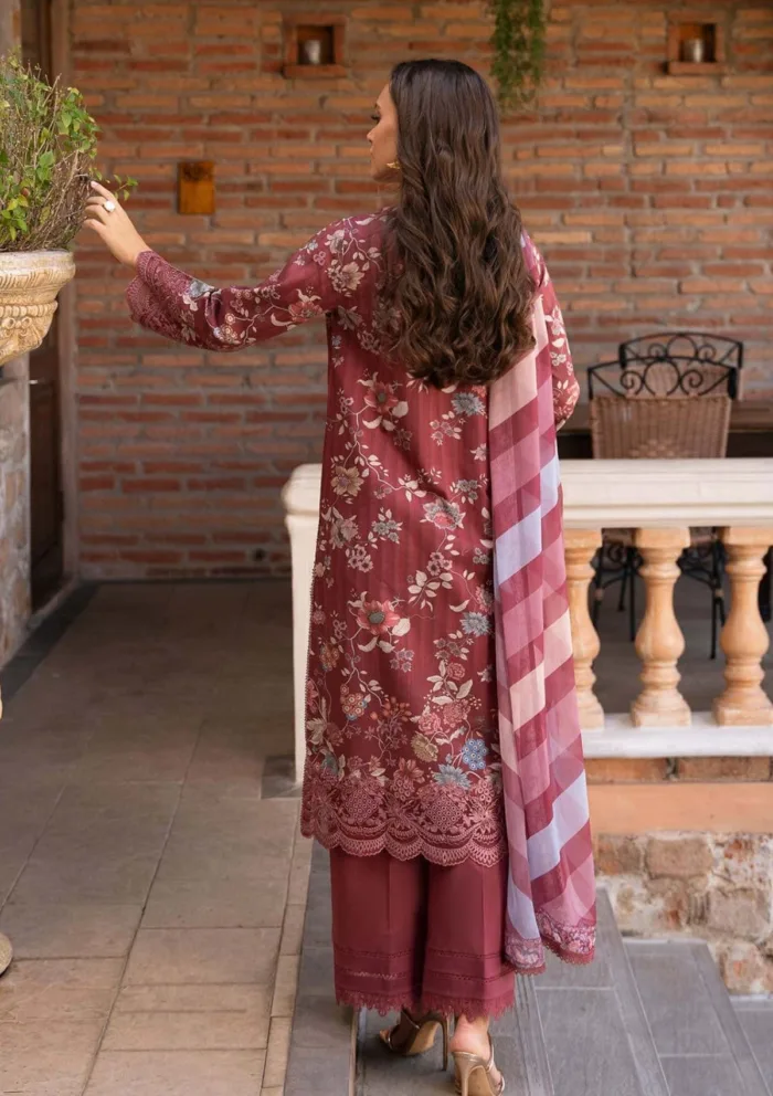 Afrozeh Azara B Damask The Holiday Luxury Lawn Collection - Image 2