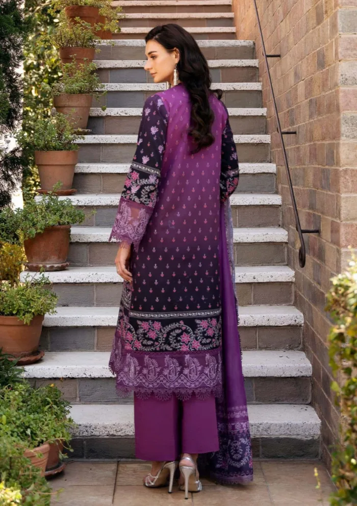 Afrozeh Azrina A Damask The Holiday Luxury Lawn Collection - Image 2