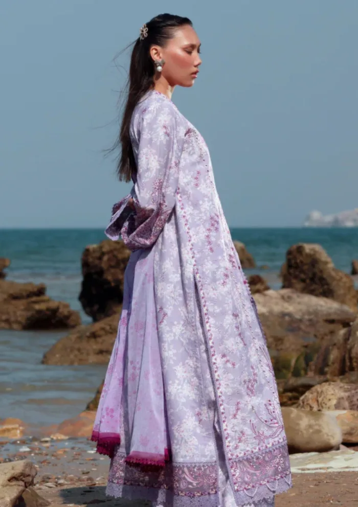 Afrozeh D 892 Amethyst Summer Together 25 Luxury Lawn Collection - Image 3