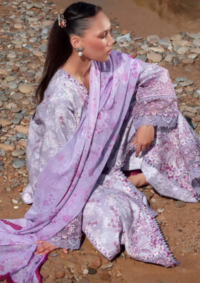 Afrozeh D 892 Amethyst Summer Together 25 Luxury Lawn Collection - Image 4