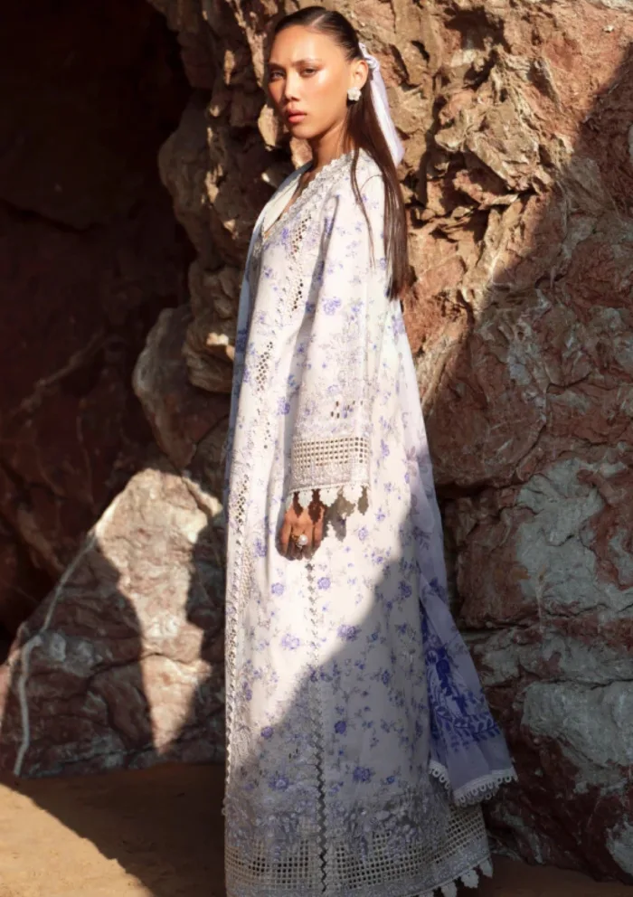 Afrozeh D 899 Zircon Summer Together 25 Luxury Lawn Collection - Image 4