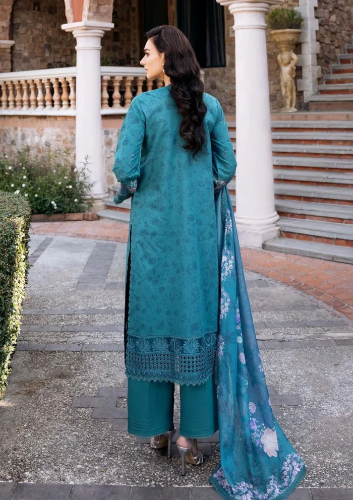 Afrozeh Eden A Damask The Holiday Luxury Lawn Collection - Image 2