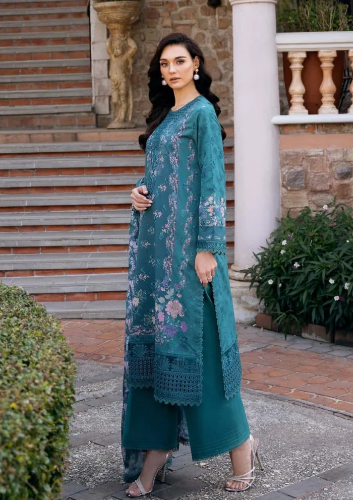 Afrozeh Eden A Damask The Holiday Luxury Lawn Collection - Image 3