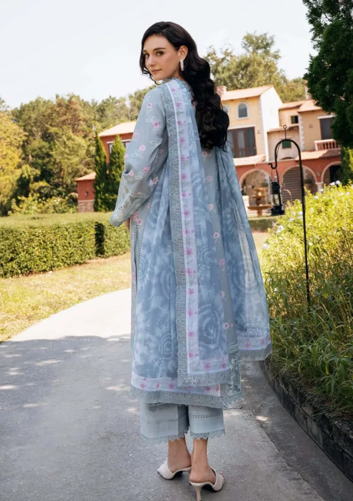 Afrozeh Maelis B Damask The Holiday Luxury Lawn Collection - Image 3