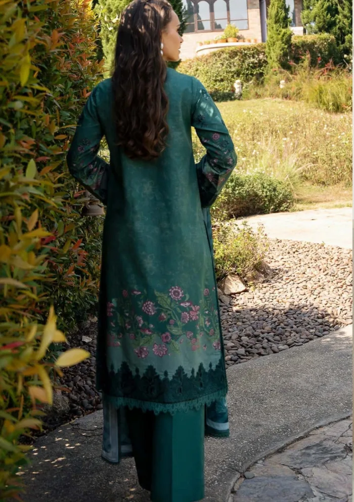 Afrozeh Opaline A Damask The Holiday Luxury Lawn Collection - Image 2