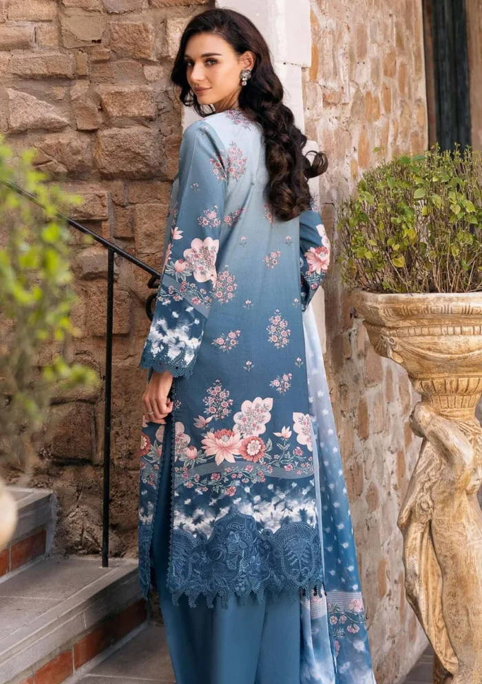 Afrozeh Seraphina A Damask The Holiday Luxury Lawn Collection - Image 2