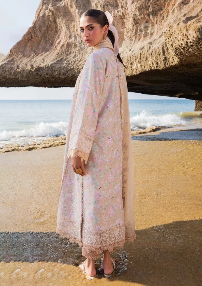 Afrozeh Summer Unstitched 25 AES 04 Zephyria Endless Luxury Lawn Collection - Image 2