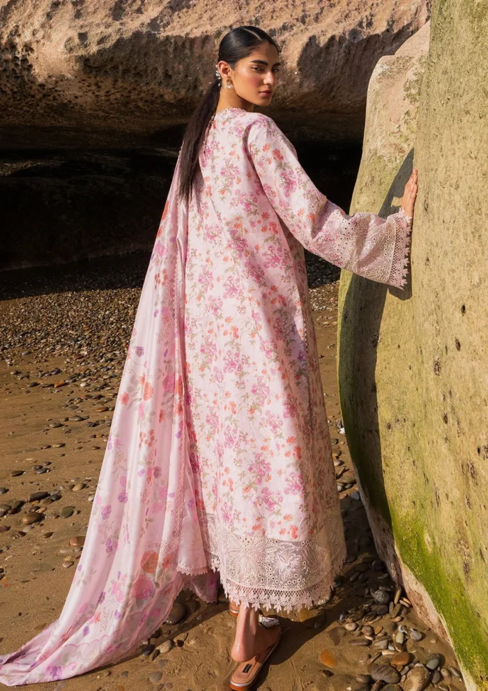 Afrozeh Summer Unstitched 25 AES 05 Zar Endless Luxury Lawn Collection - Image 2