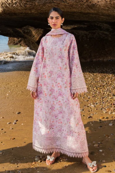 Afrozeh Summer Unstitched 25 AES 05 Zar