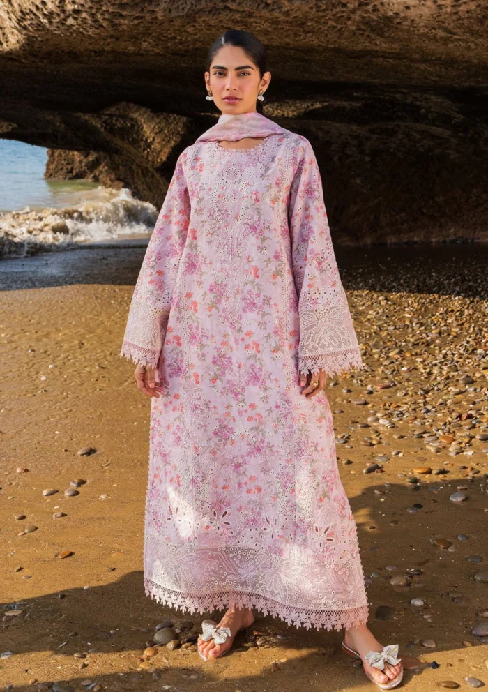 Afrozeh Summer Unstitched 25 AES 05 Zar