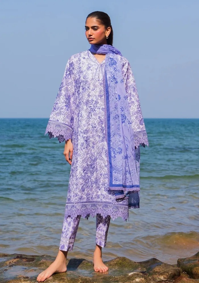 Afrozeh Summer Unstitched 25 AES 06 Verve