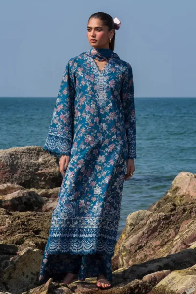 Afrozeh Summer Unstitched 25 AES 08 Noa