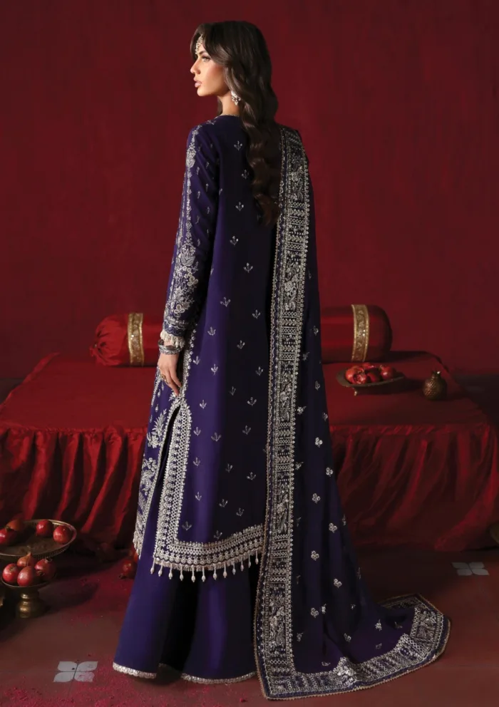 Afrozeh The Silk Edit AS V3 24 01 Kaneez Divani Luxury Lawn Collection - Image 3