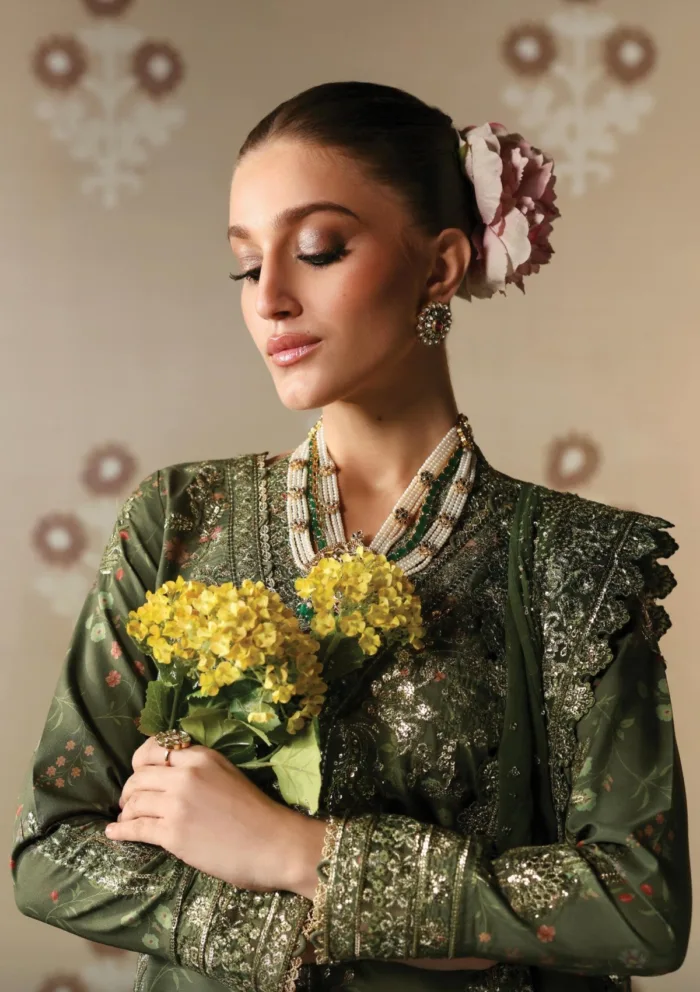 Afrozeh The Silk Edit AS V3 24 05 Zeba Divani Luxury Lawn Collection - Image 2