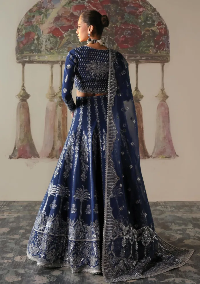 Afrozeh The Silk Edit AS V3 24 08 Nazli Divani Luxury Lawn Collection - Image 3