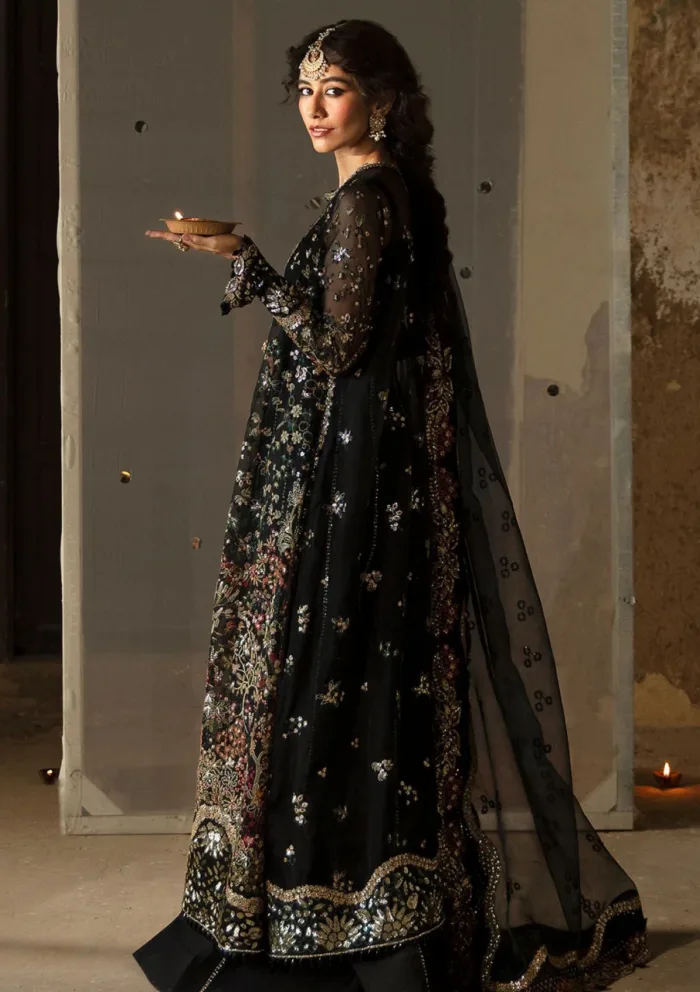 Afrozeh Wedding 24 Ahw 08 Meera Hayat Luxury Lawn Collection - Image 2