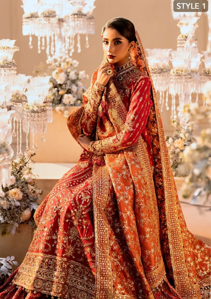Aik Atelier Festive 25 Look 01 Volume 1 Luxury Lawn Collection - Image 3