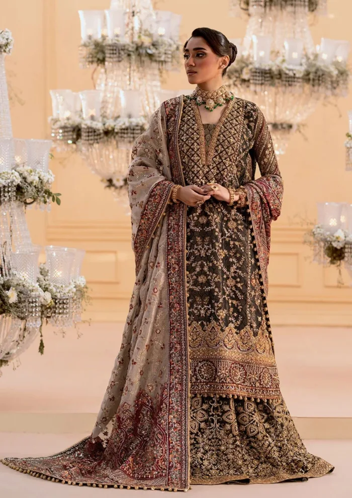 Aik Atelier Festive 25 Look 04 Volume 1 Luxury Lawn Collection - Image 3