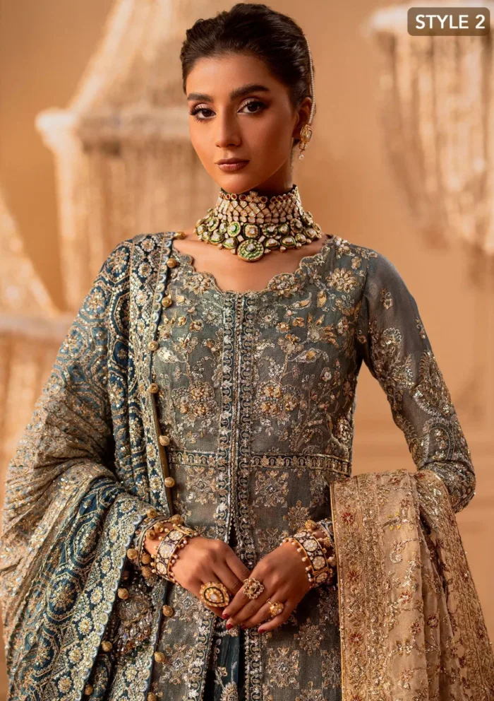 Aik Atelier Festive 25 Look 06 Volume 1 Luxury Lawn Collection - Image 7