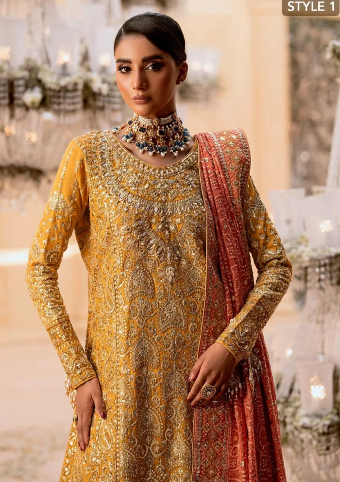 Aik Atelier Festive 25 Look 08 Volume 1 Luxury Lawn Collection - Image 5