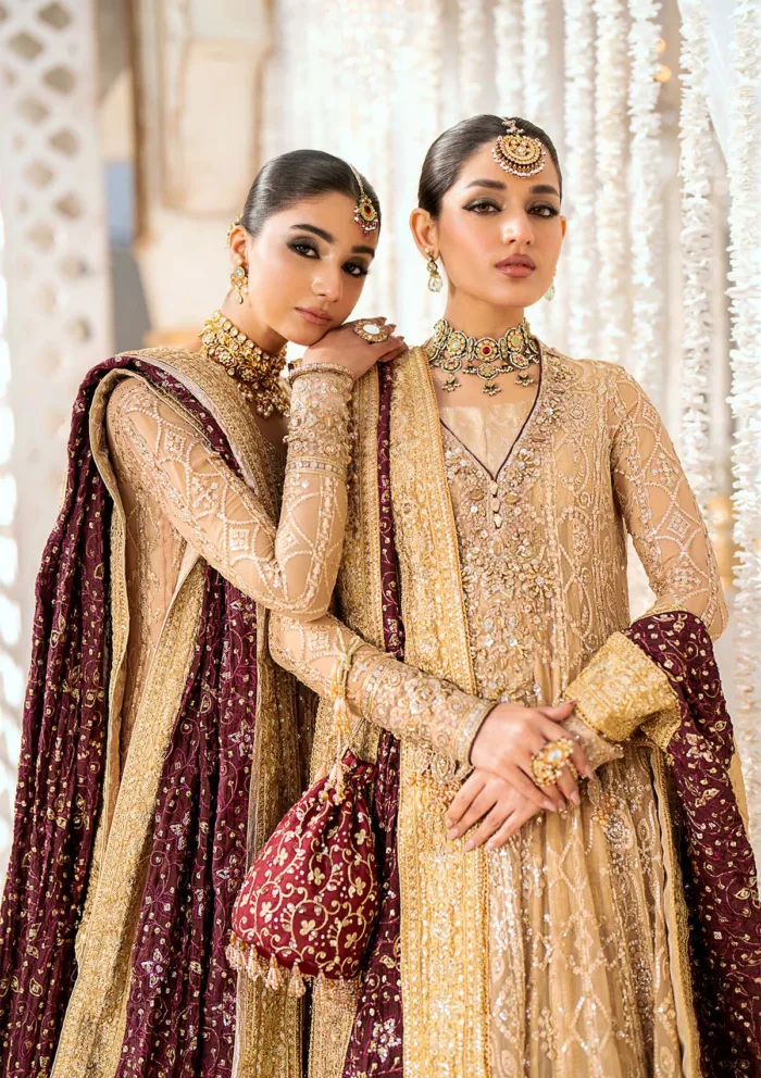 Aik Atelier Festive AW24 08 Wedding Luxury Lawn Collection - Image 2