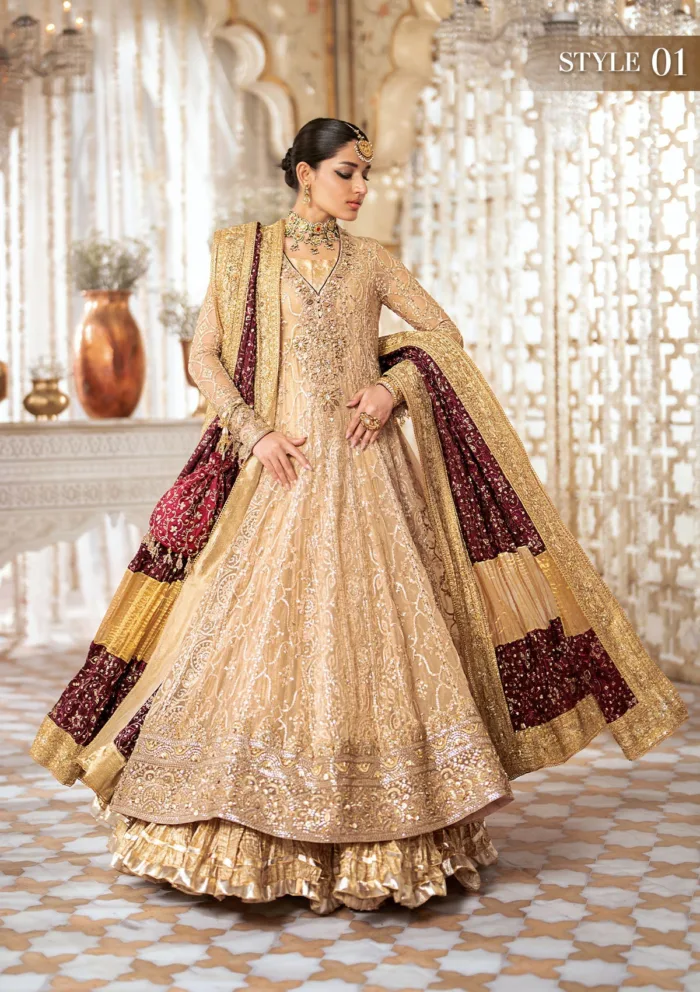 Aik Atelier Festive AW24 08 Wedding Luxury Lawn Collection - Image 3