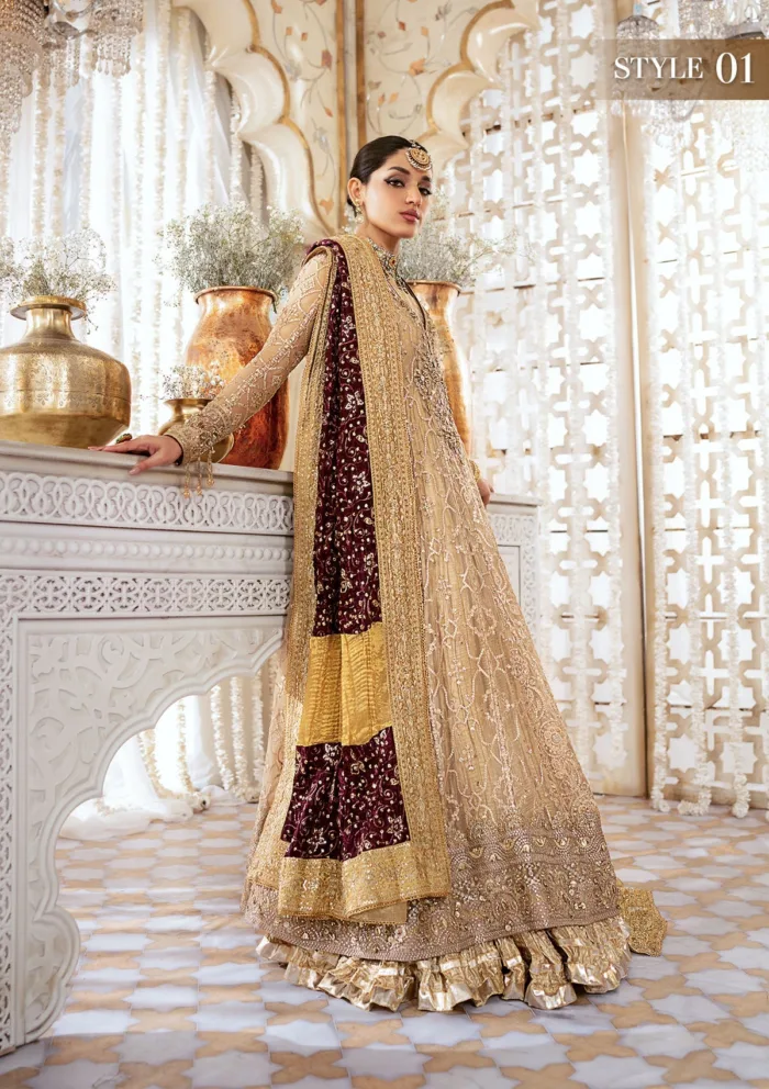 Aik Atelier Festive AW24 08 Wedding Luxury Lawn Collection - Image 5