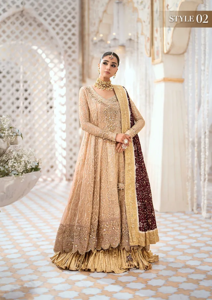 Aik Atelier Festive AW24 08 Wedding Luxury Lawn Collection - Image 6