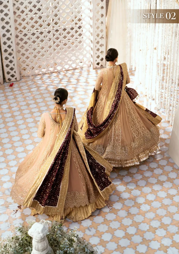 Aik Atelier Festive AW24 08 Wedding Luxury Lawn Collection - Image 7