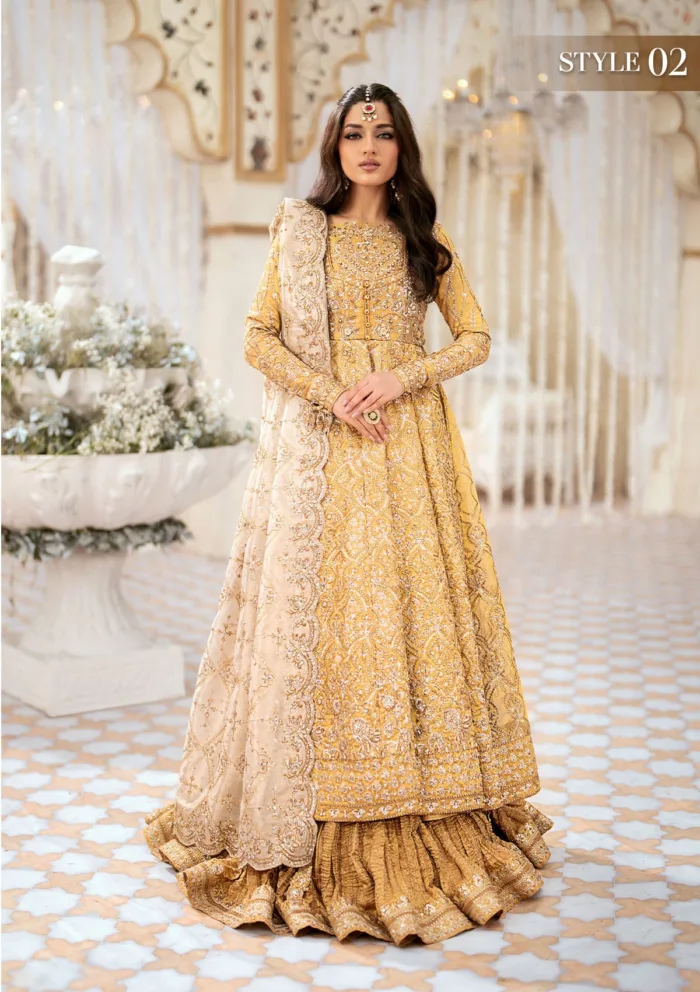 Aik Atelier Festive AW24 09 Wedding Luxury Lawn Collection - Image 6