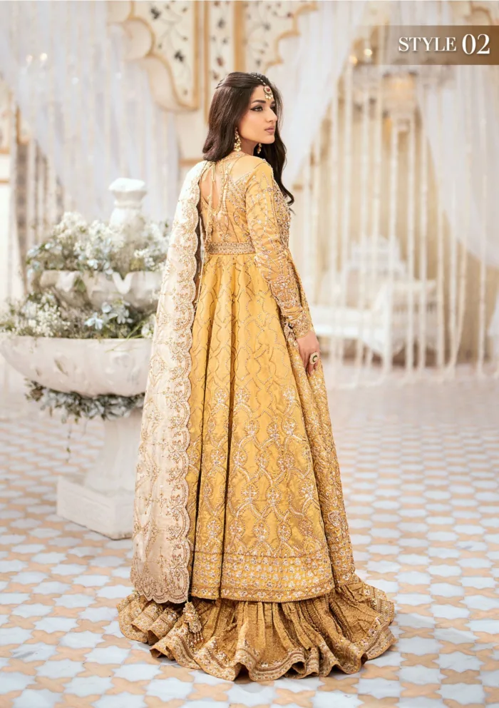 Aik Atelier Festive AW24 09 Wedding Luxury Lawn Collection - Image 8
