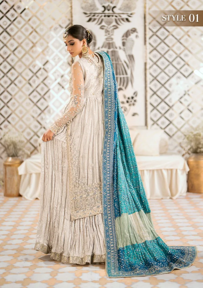 Aik Atelier Festive AW24 10 Wedding Luxury Lawn Collection - Image 4