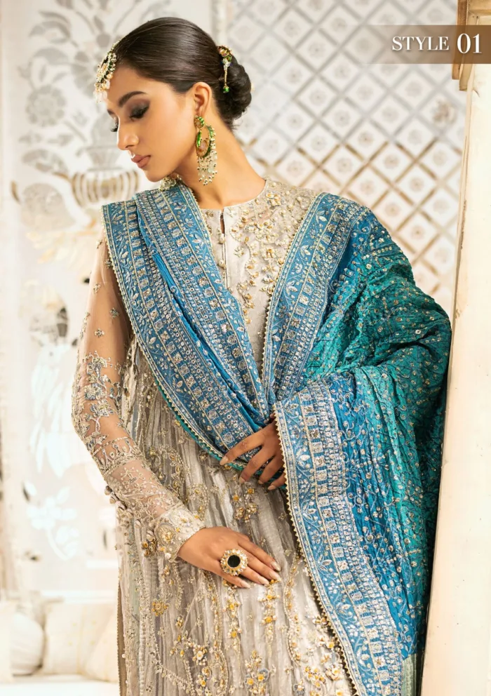 Aik Atelier Festive AW24 10 Wedding Luxury Lawn Collection - Image 5