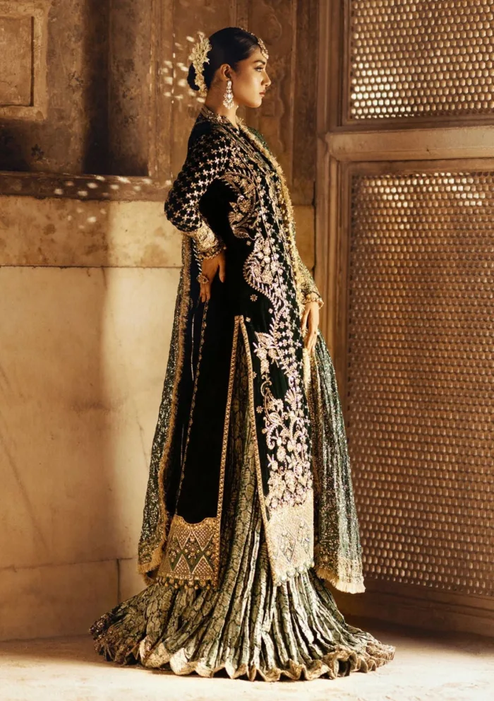 Aik Atelier LOOK 02 Dastoor Luxury Velvet Luxury Lawn Collection - Image 2