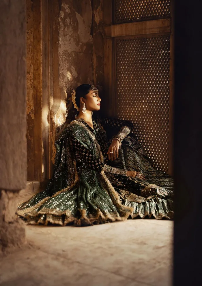 Aik Atelier LOOK 02 Dastoor Luxury Velvet Luxury Lawn Collection - Image 4