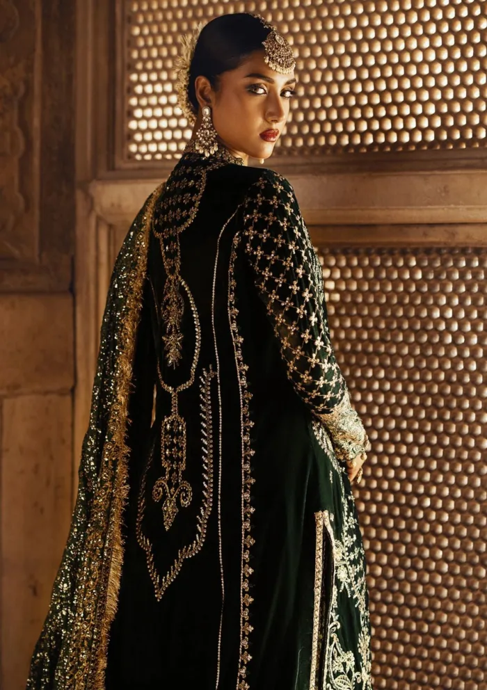 Aik Atelier LOOK 02 Dastoor Luxury Velvet Luxury Lawn Collection - Image 5