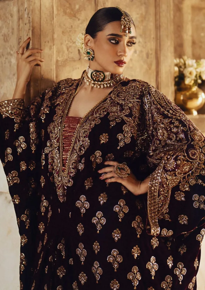 Aik Atelier LOOK 03 Dastoor Luxury Velvet Luxury Lawn Collection - Image 3