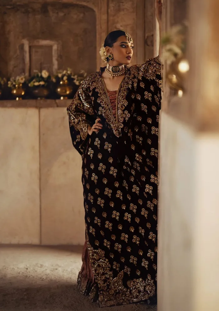 Aik Atelier LOOK 03 Dastoor Luxury Velvet Luxury Lawn Collection - Image 4