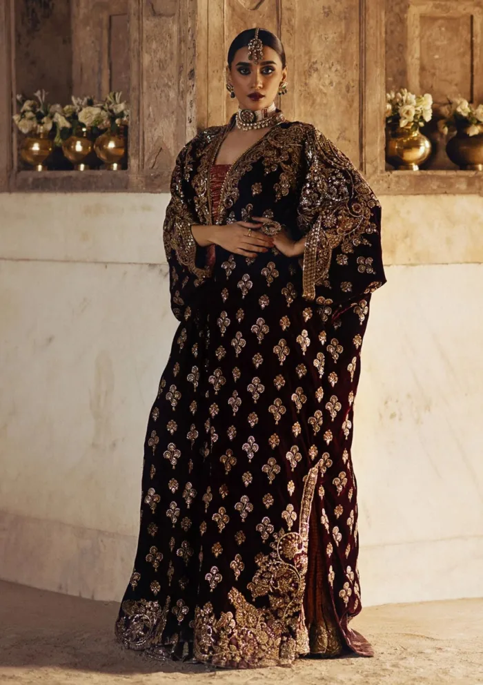 Aik Atelier LOOK 03 Dastoor Luxury Velvet Luxury Lawn Collection - Image 5