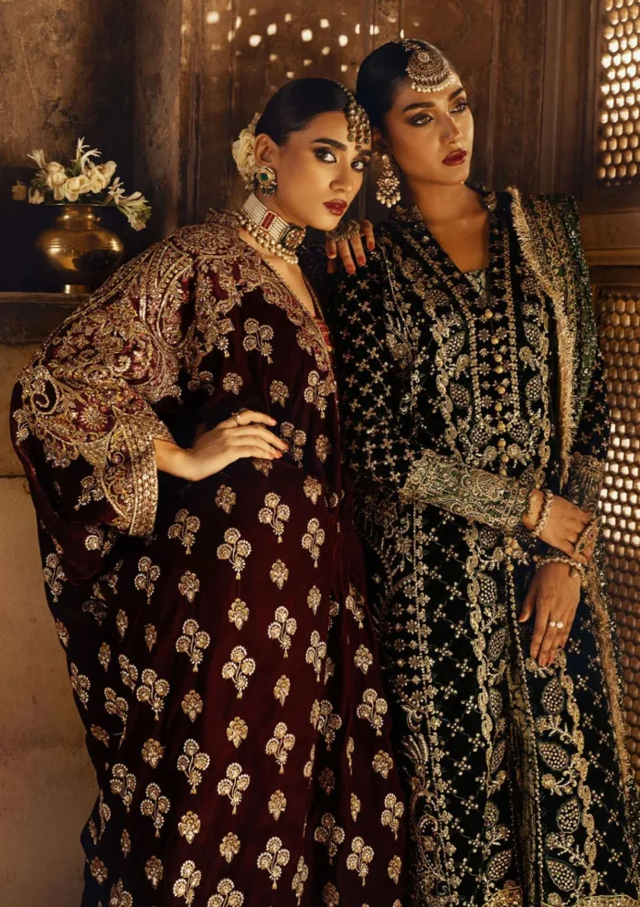 Aik Atelier LOOK 03 Dastoor Luxury Velvet Luxury Lawn Collection - Image 6