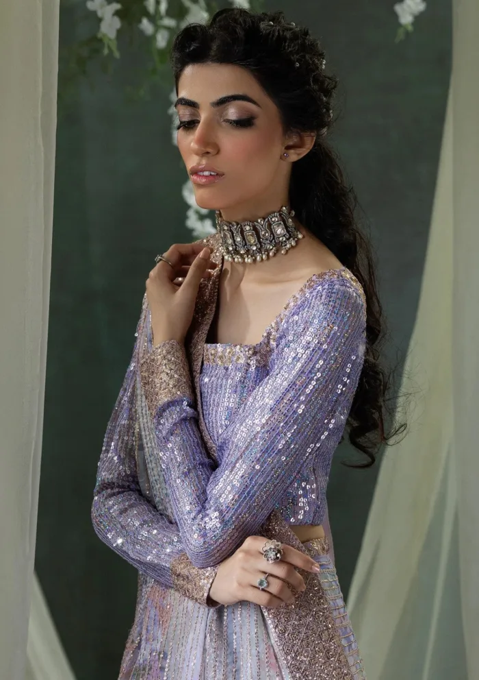 Aik Atelier Look 04 Sari Edit '24 Luxury Lawn Collection - Image 3