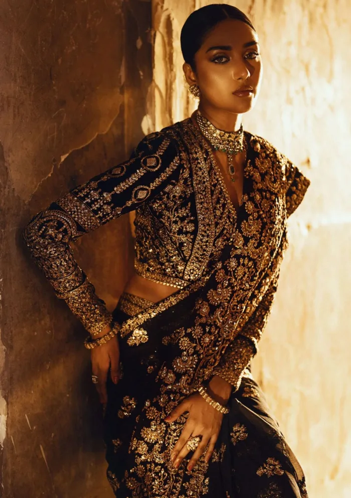 Aik Atelier LOOK 04 Dastoor Luxury Velvet Luxury Lawn Collection - Image 5