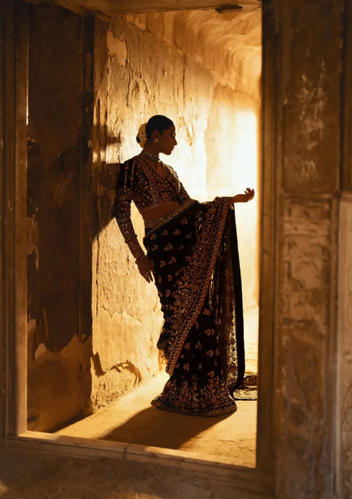 Aik Atelier LOOK 04 Dastoor Luxury Velvet Luxury Lawn Collection - Image 6