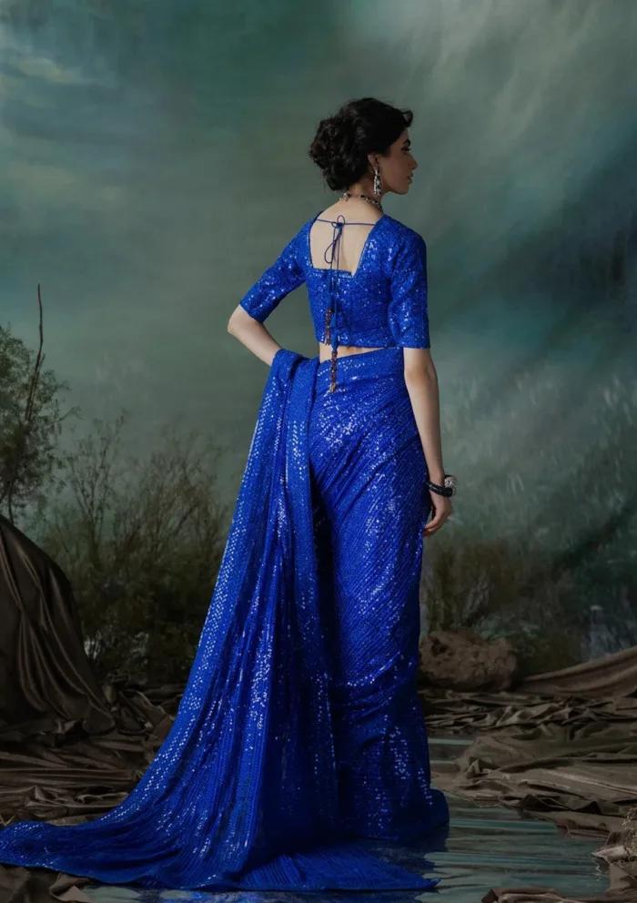 Aik Atelier LOOK 05 SARI EDIT '24 Luxury Lawn Collection - Image 2