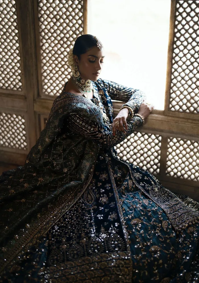 Aik Atelier LOOK 05 Dastoor Luxury Velvet Luxury Lawn Collection - Image 5